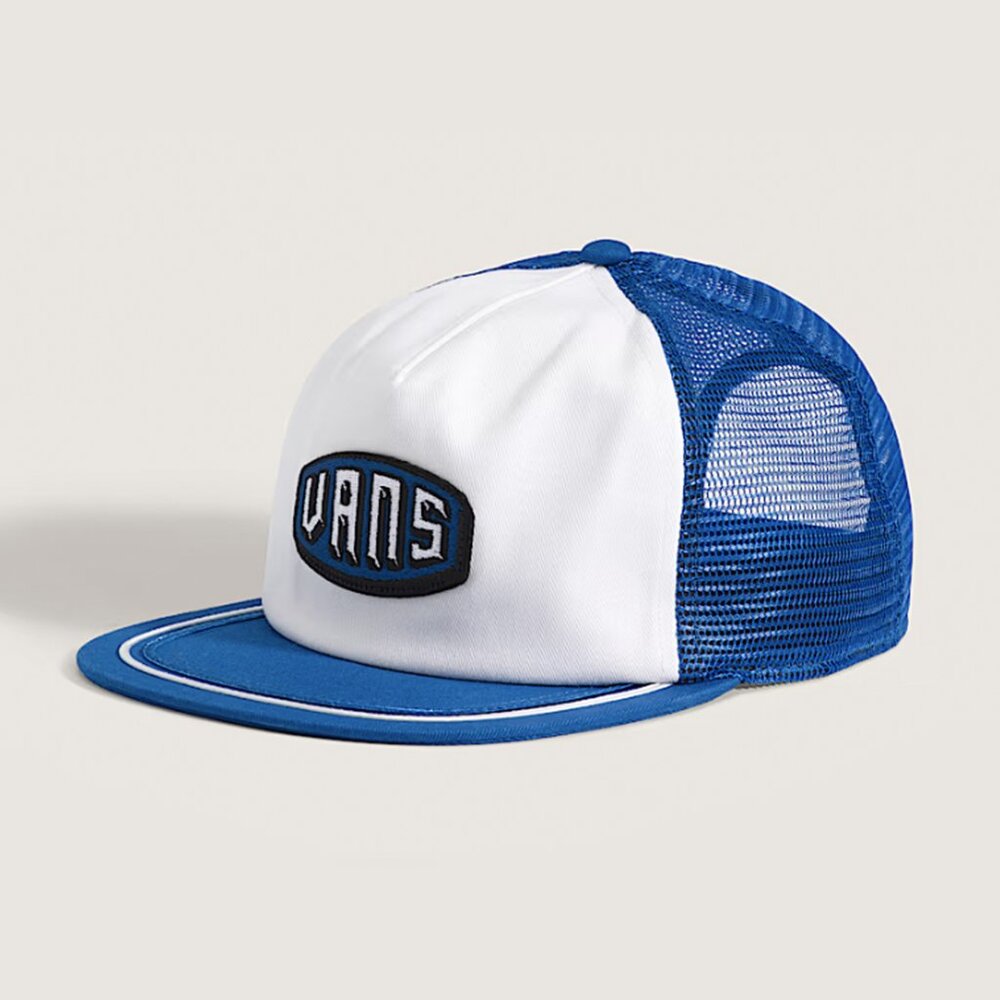Vans Raised Up Trucker Hat Blue New With Tags